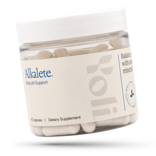 Yoli Alkalete capsules offering balanced daily minerals for wellness
