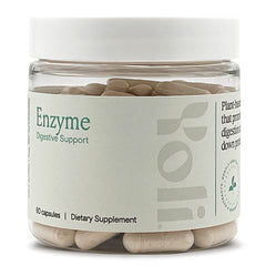 Yoli Enzyme bottle front offers daily digestive support before meals.