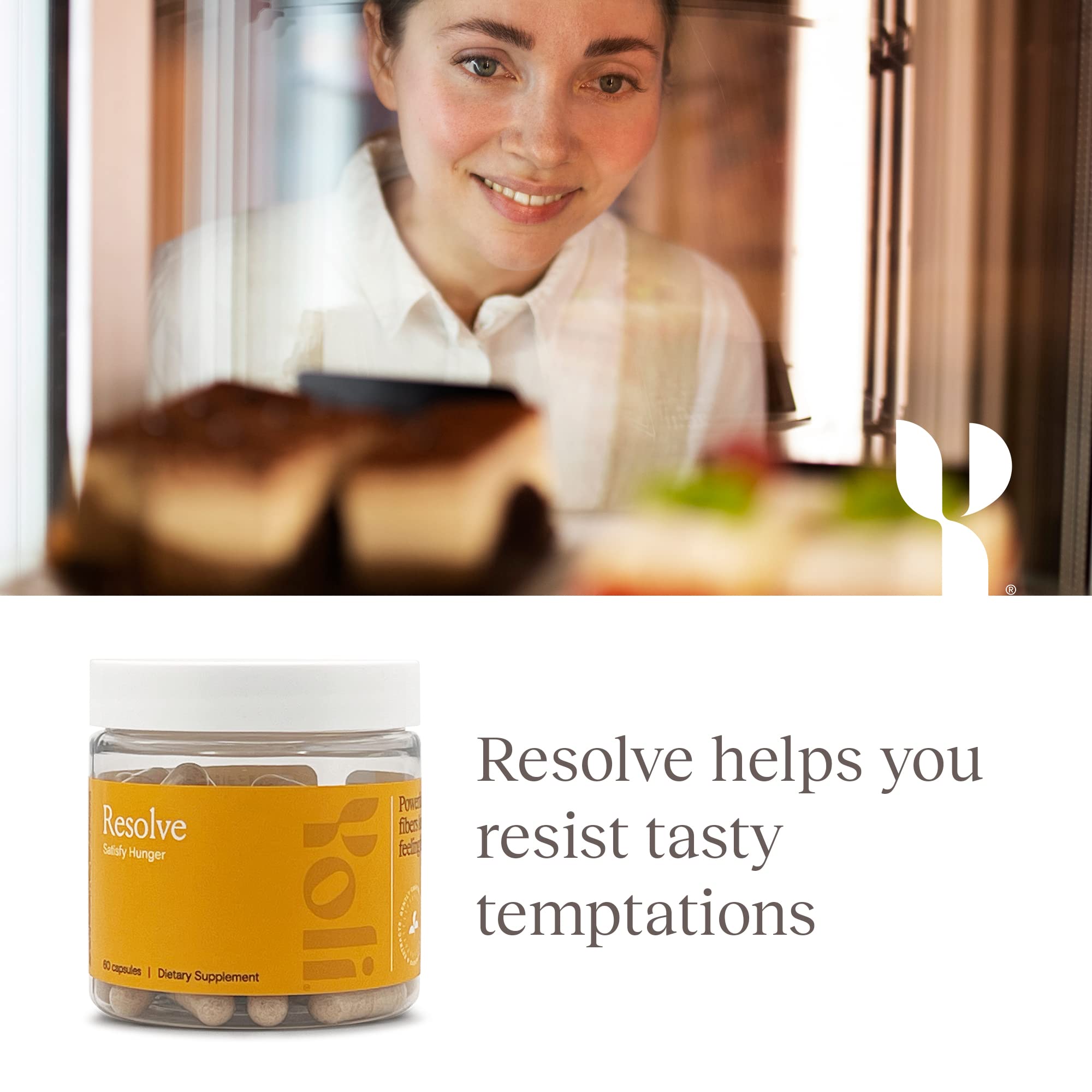 Yoli Resolve packaging and ingredients lineup highlights natural origins.