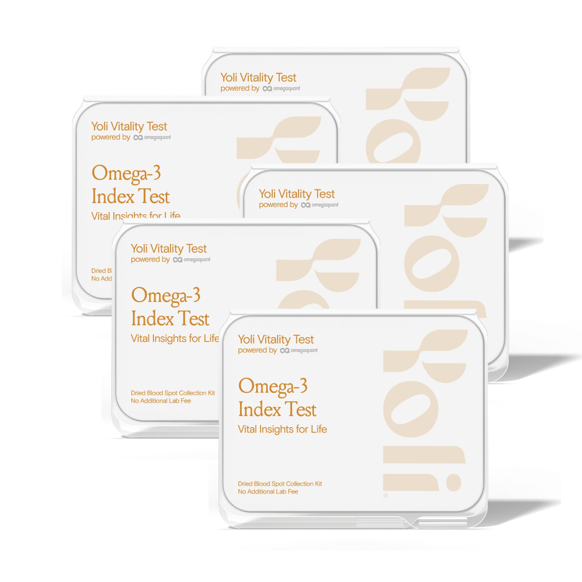 Yoli Vitality Test Kit box front for at-home omega-3 testing