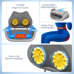 Yolid device showing three-level heat adjustment for comfortable sessions.