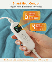 YONJION heating pad back provides upper back comfort