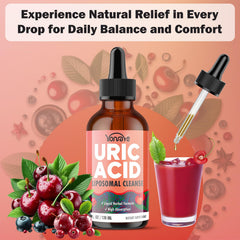Yonrave ingredients highlight tart cherry celery seed and boswellia for balance.