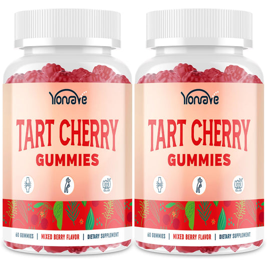 Yonrave Tart Cherry Gummies bottle for daily uric acid support and overall wellness.