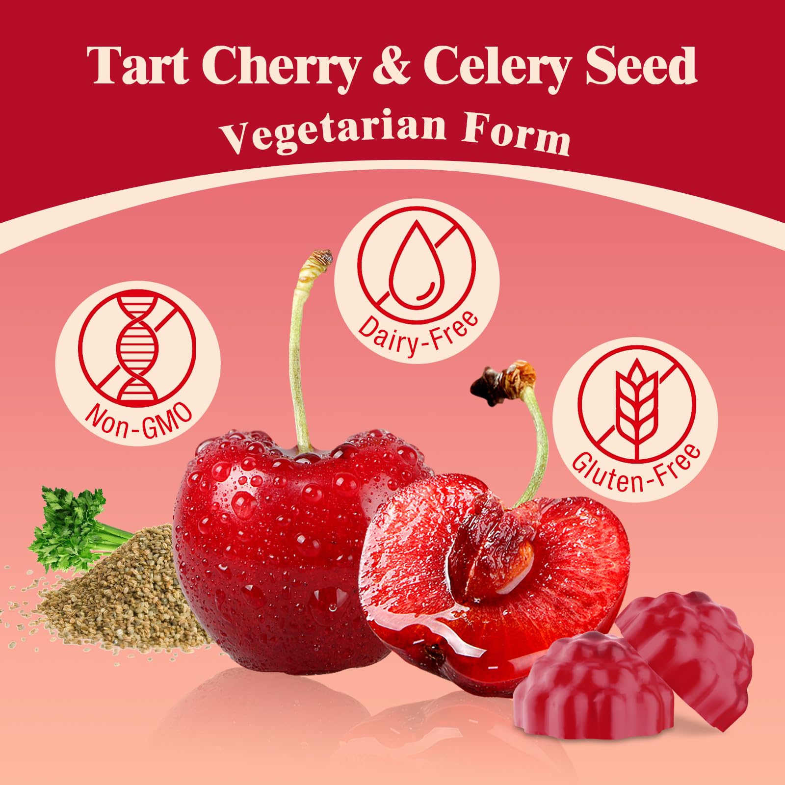 Mixed berry flavor illustration signaling enjoyable taste with potential daily balance support.