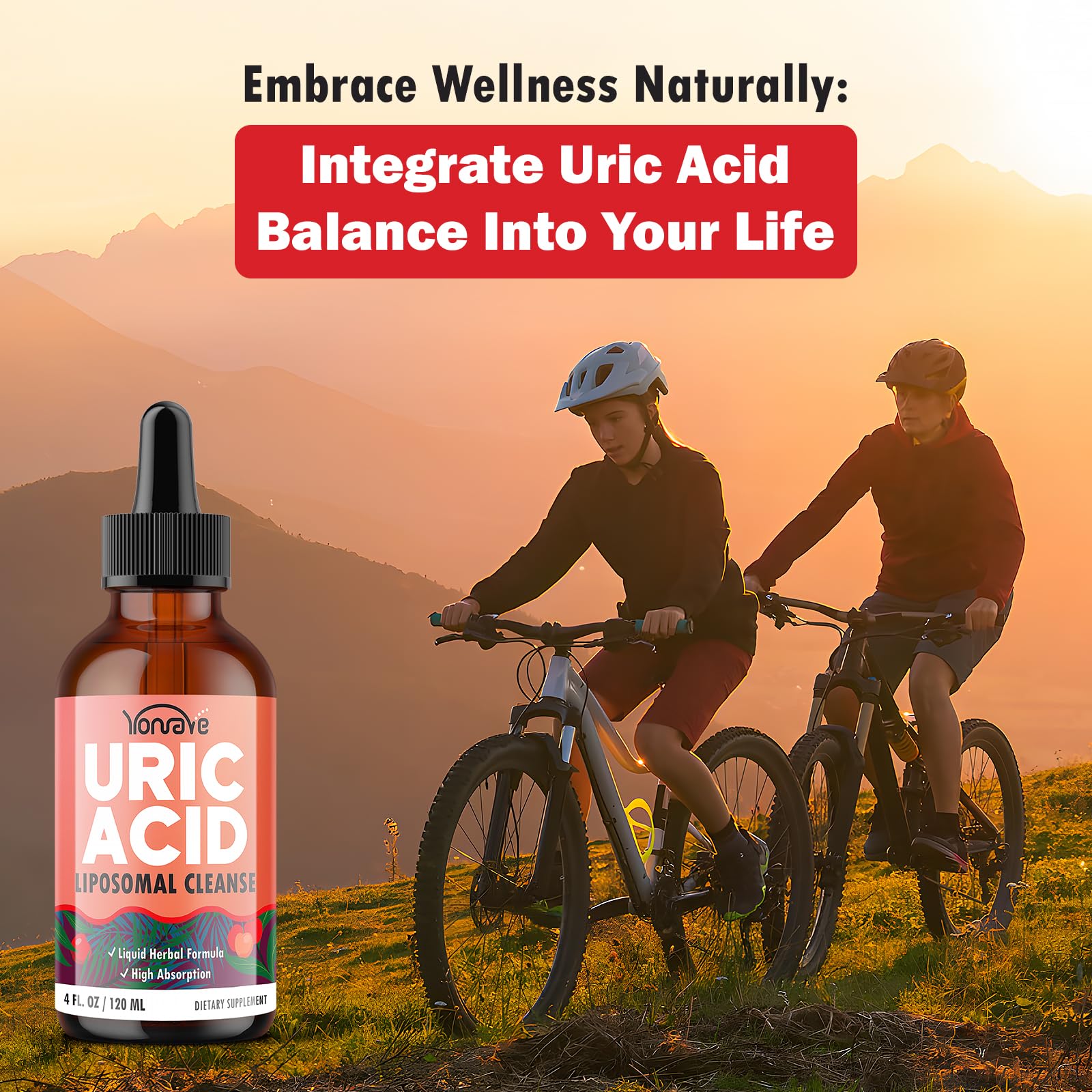 Yonrave drops on tongue suggest quick, on-the-go dosing.