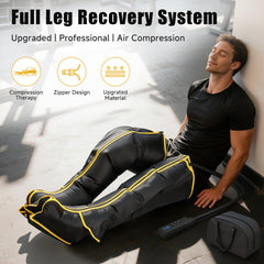Yopast air compression leg massager calf focus helps reduce fatigue