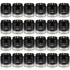 YOROXRG 24-pack candles with varied fragrances for versatile home ambiance.