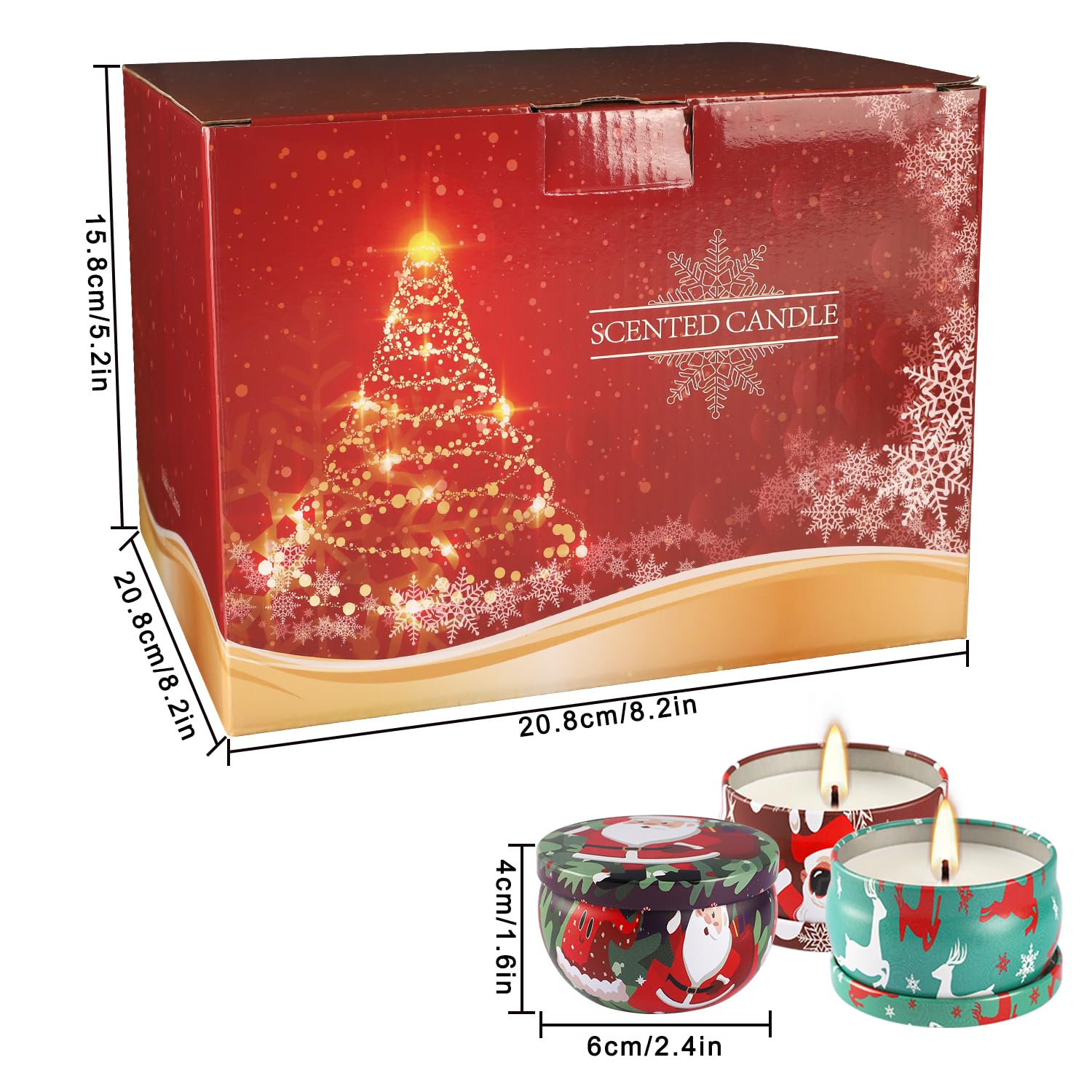 YOROXRG long burn time candle emphasizes extended ambience.