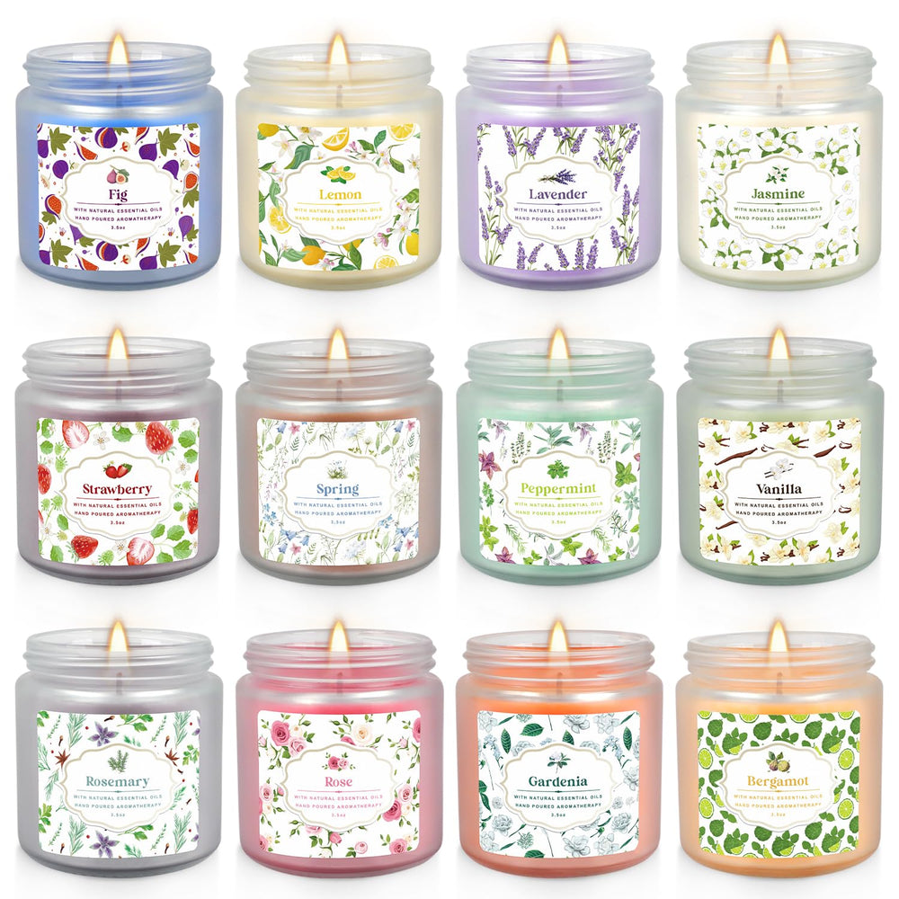 YOROXRG mint candle for a refreshing, calming home ambiance.