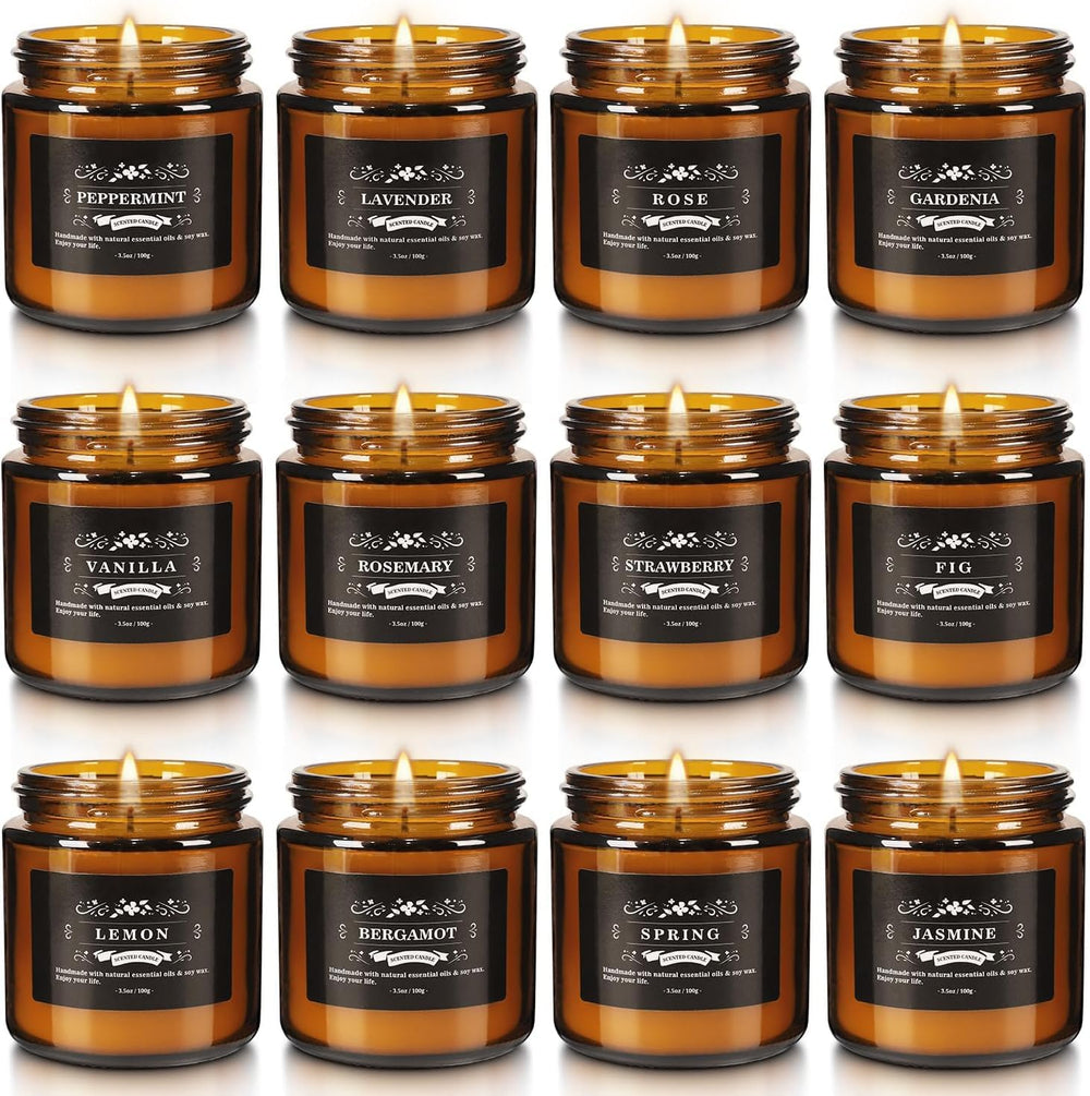 YOROXRG scented candle mint for a fresh, uplifting ambiance