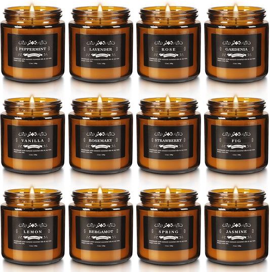 YOROXRG scented candle mint for a fresh, uplifting ambiance