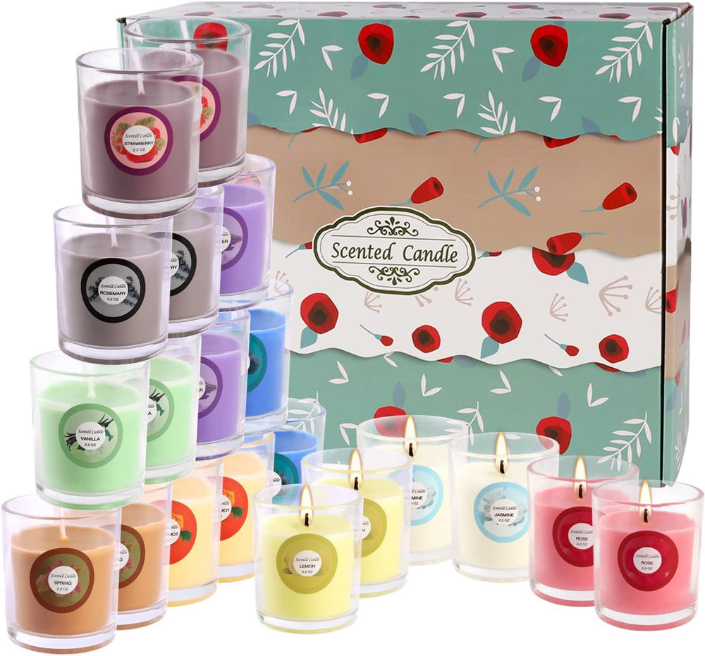 YOROXRG rose fragrance candle image for romantic evenings.