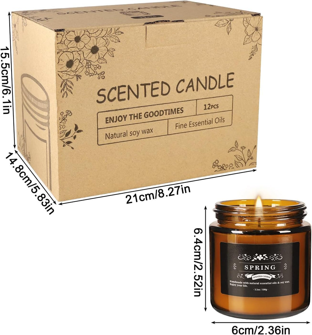 YOROXRG scented candle vanilla for cozy, comforting moments
