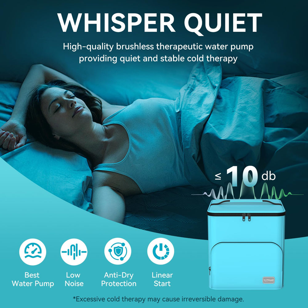 Yotlan ultra quiet pump delivers cooling without disturbing peace.