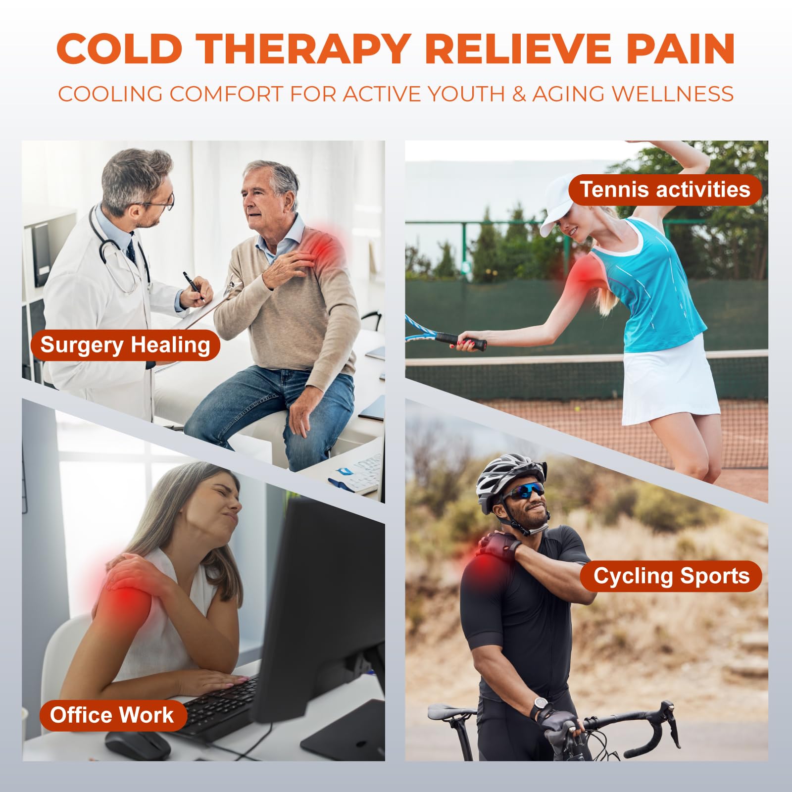 YOUKADA compact cooling unit fits bedside recovery routines.