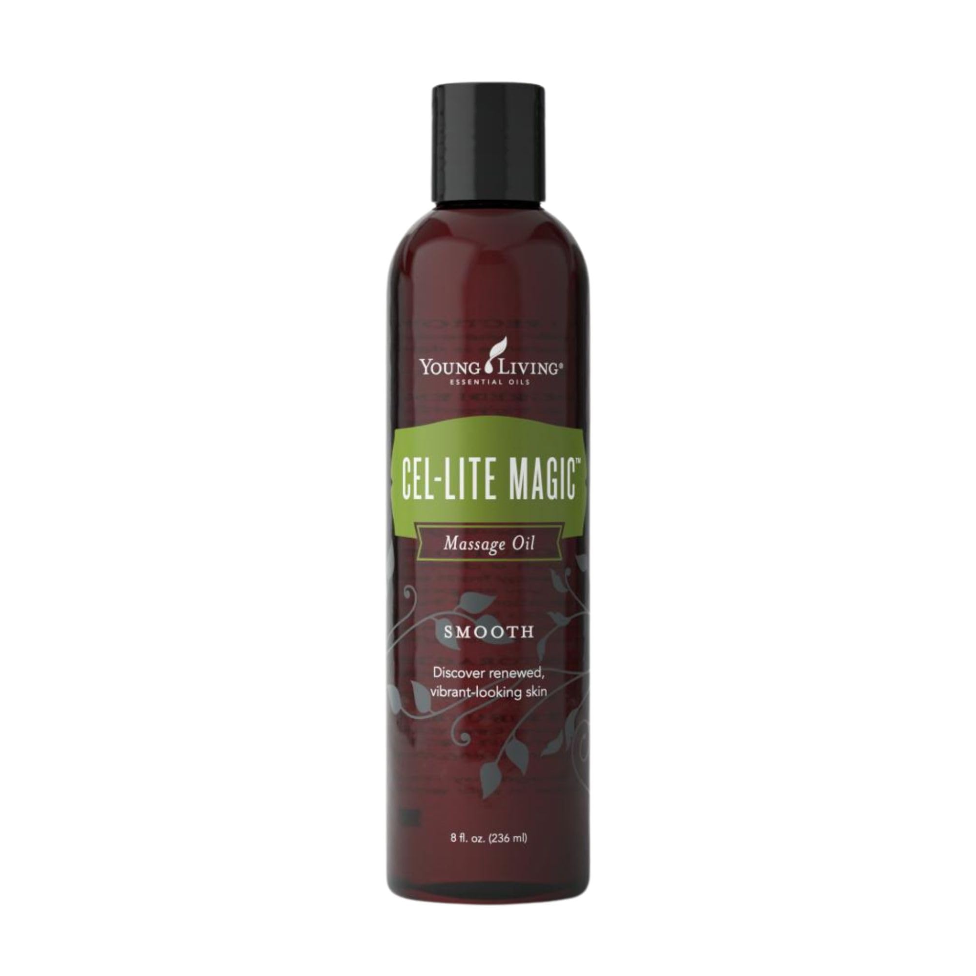Young Living Cel-Lite Magic bottle label; calming massage oil.