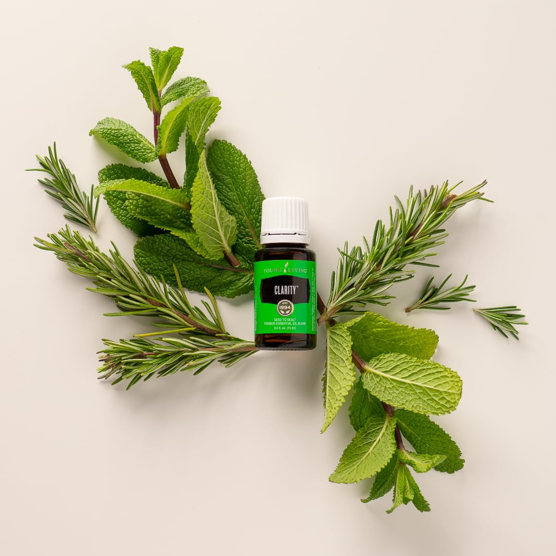 Young Living Clarity in an office diffuser supports a focused atmosphere