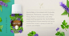 Young Living Gentle Baby supports calm parenting with a comforting scent.