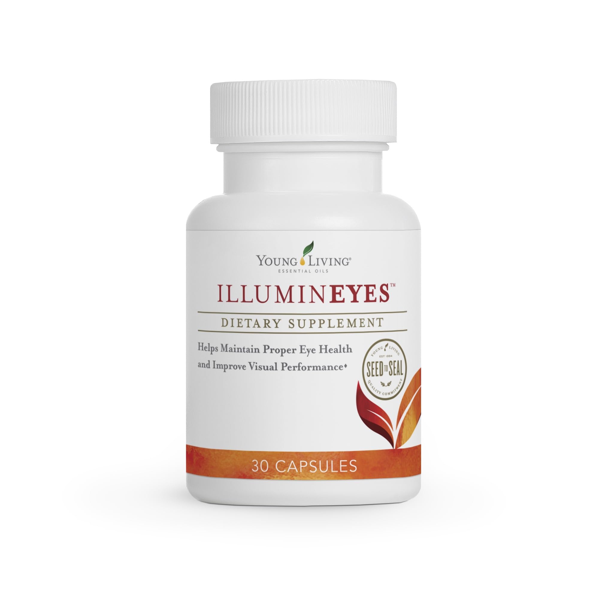 Young Living IlluminEyes blue light protection capsules for screen use
