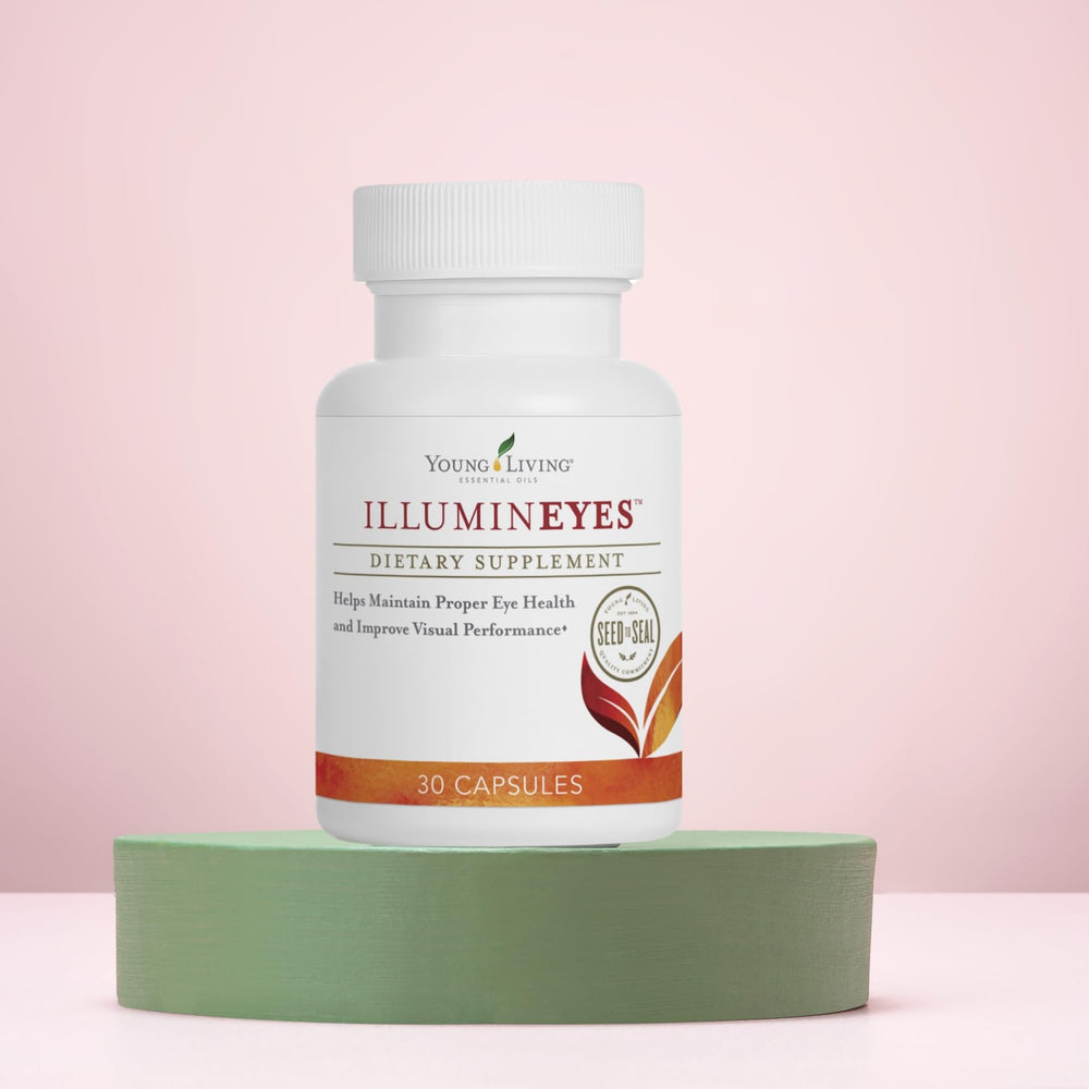 Packaging design of Young Living IlluminEyes