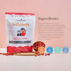 Young Living KidScents MightyPro convenient packets help busy families stay consistent.
