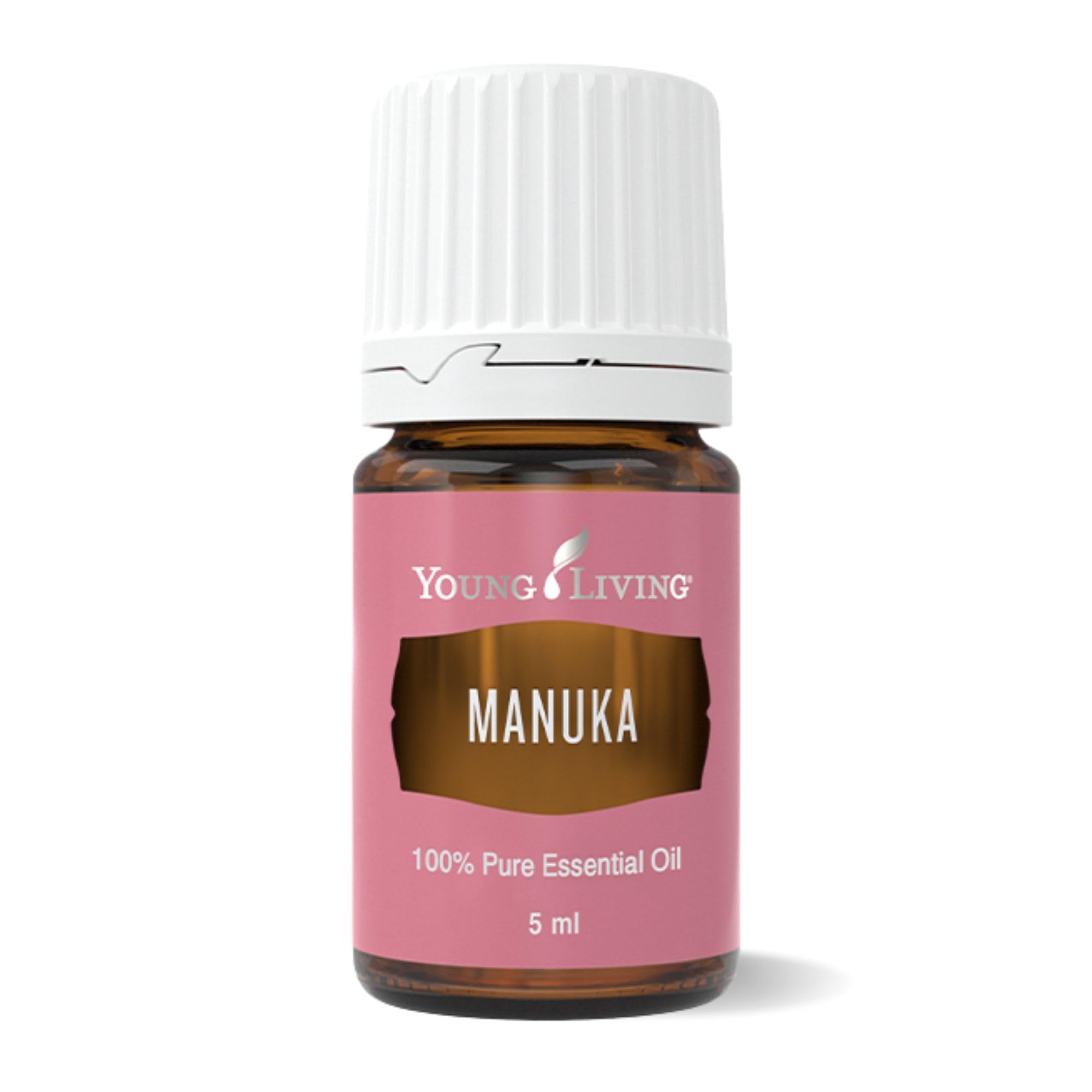 Young Living Manuka Oil bottle pour for diffusion and skincare routine