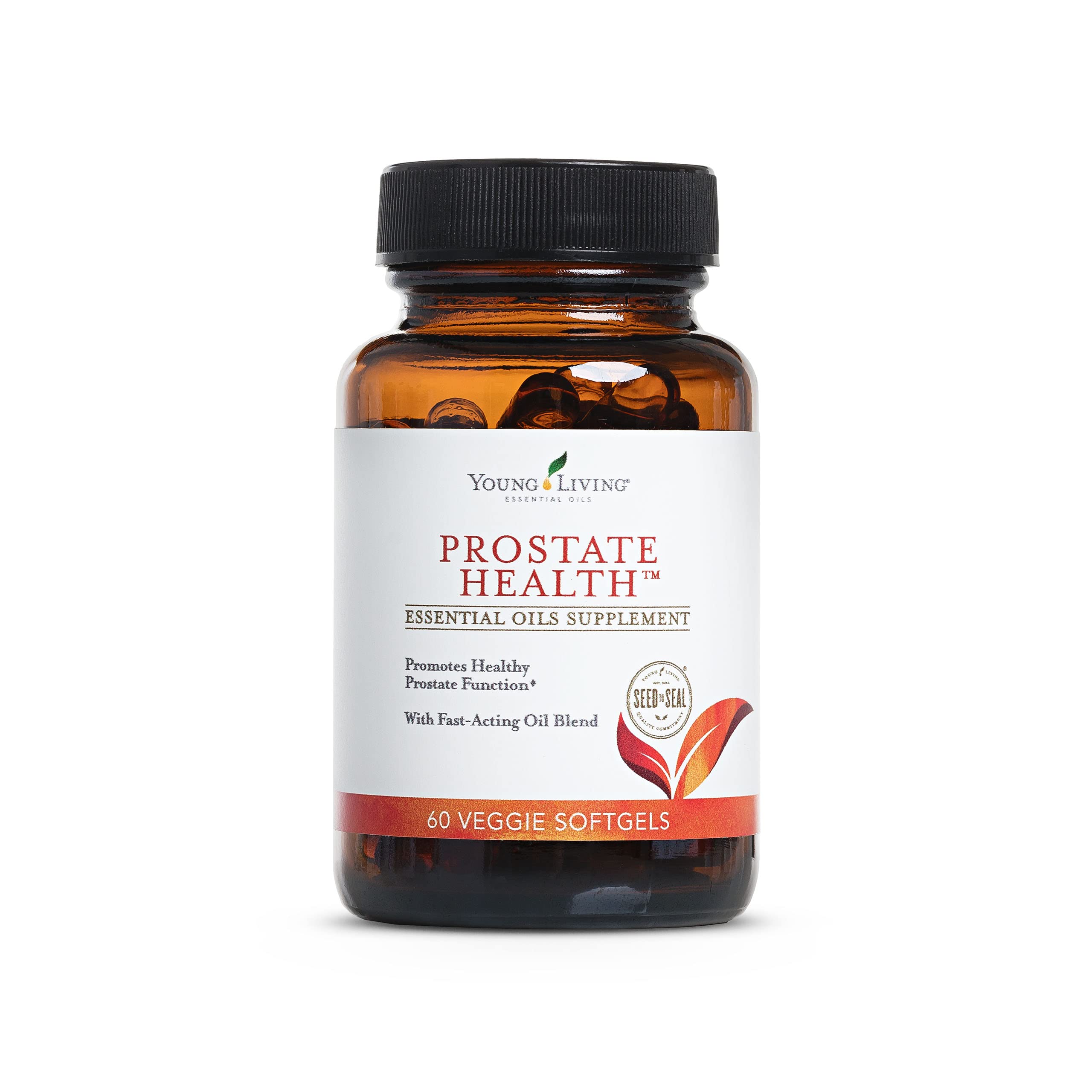 Young Living Prostate Health softgel bottle—easy daily capsules for routine support.
