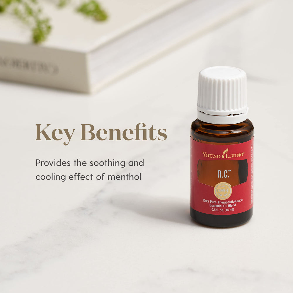 Pour-friendly RC essential oil bottle for easy blending with carrier oil