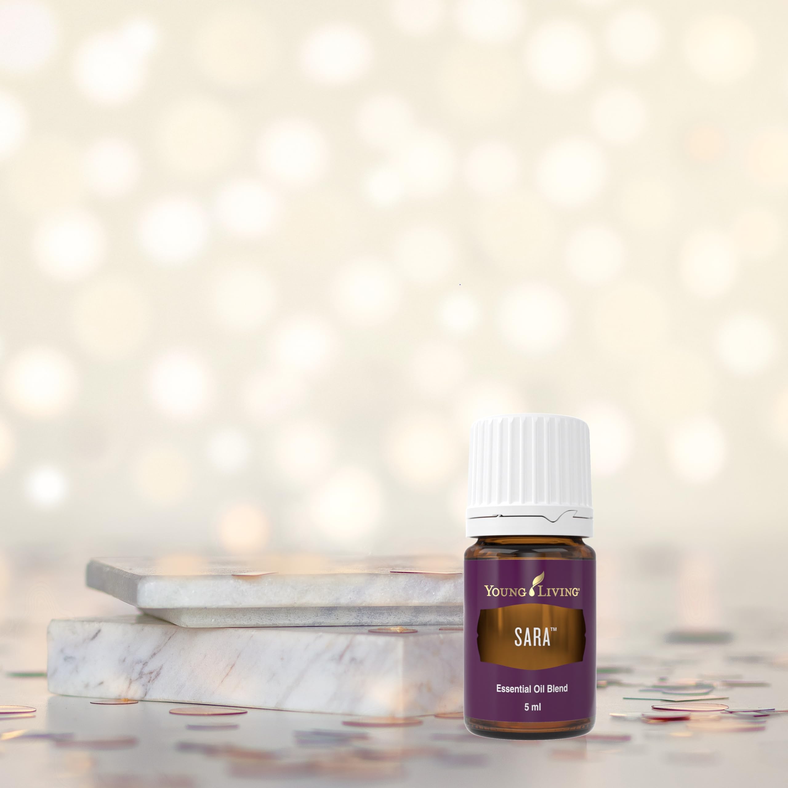 Young Living SARA essential oil 5ml packaging portable calm companion.