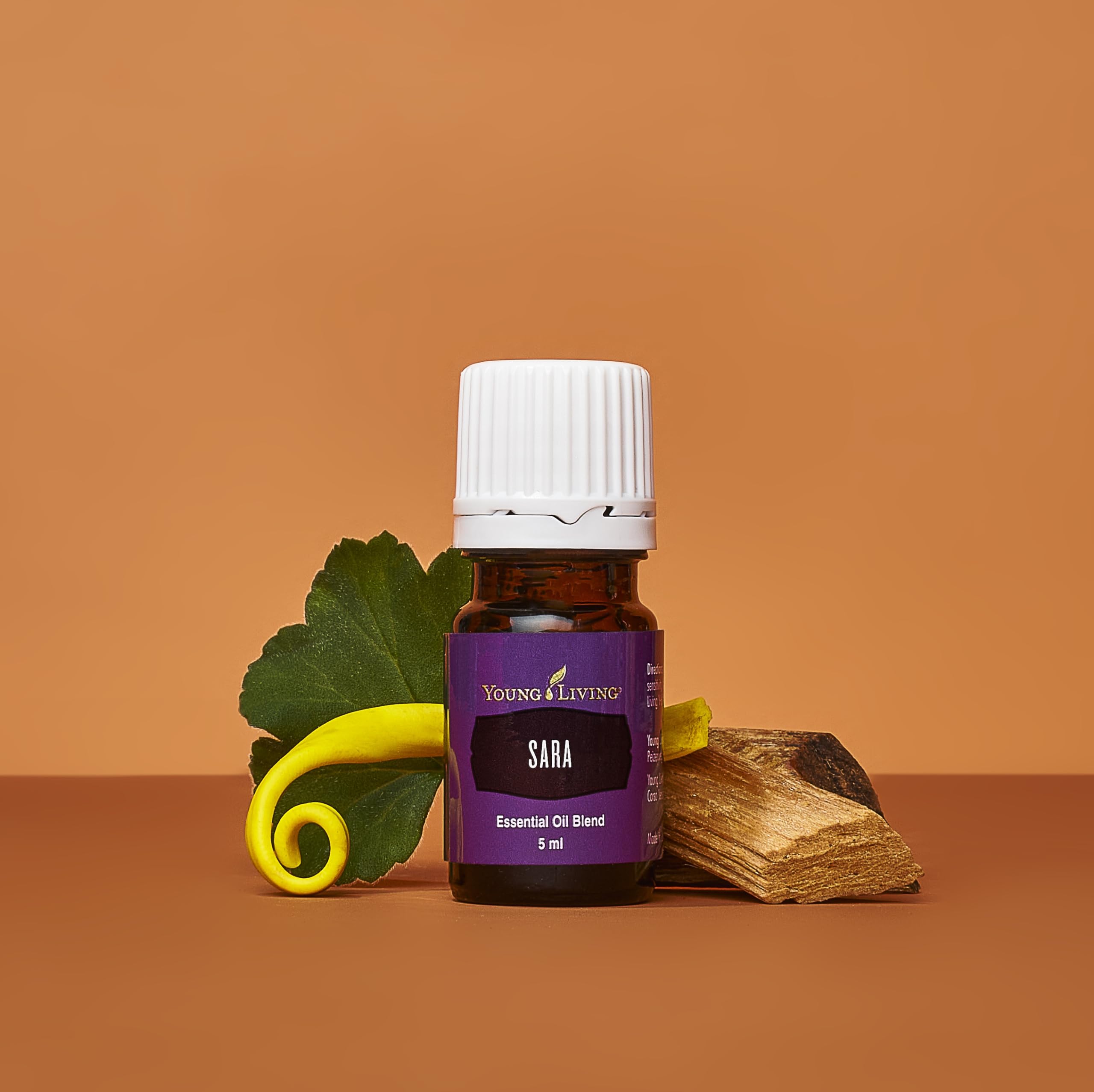 Young Living SARA essential oil for yoga practice and focus.