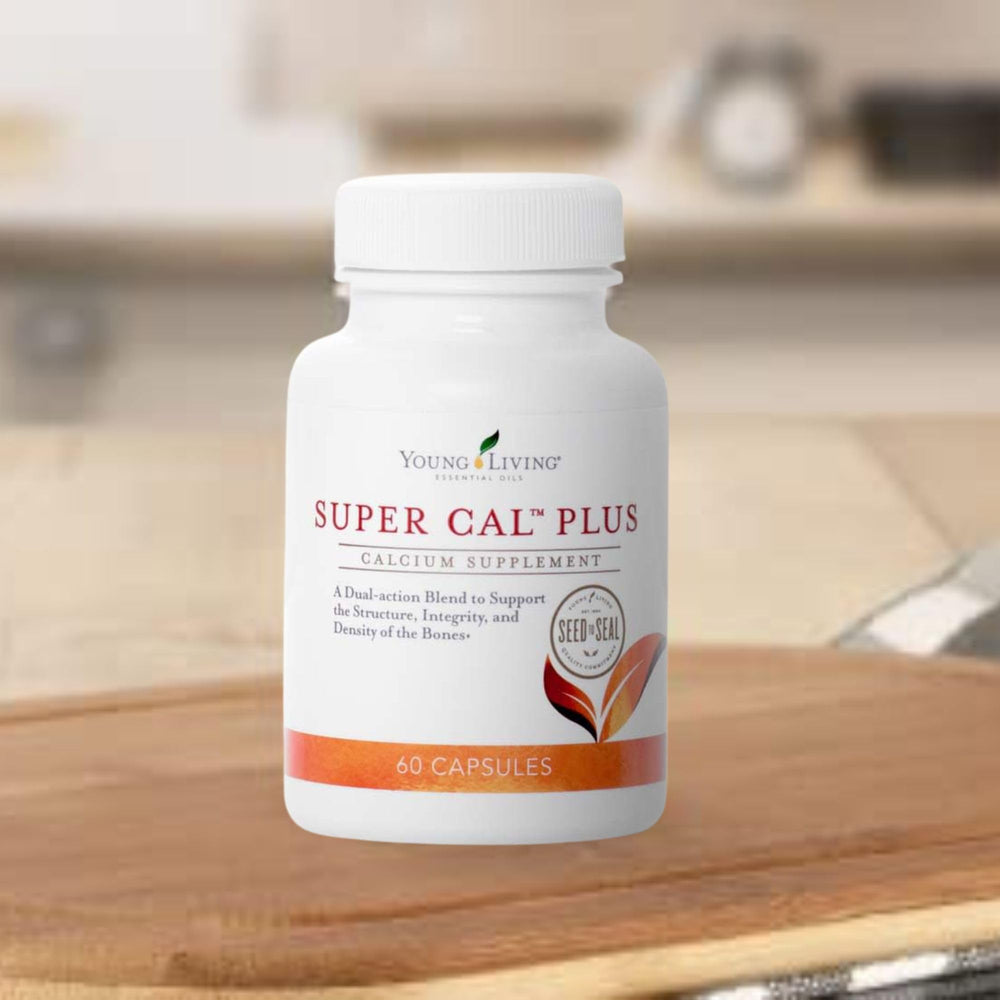 Young Living Super Cal Plus vitamin D and K blend for absorption