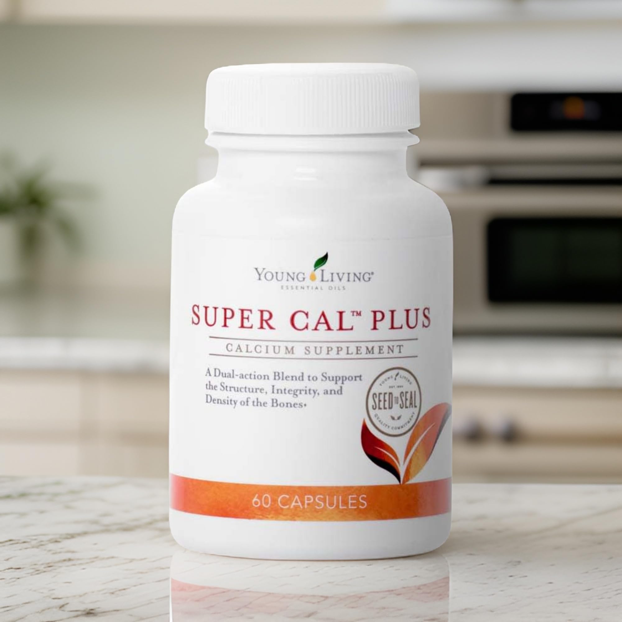 Young Living Super Cal Plus capsules are easy to swallow
