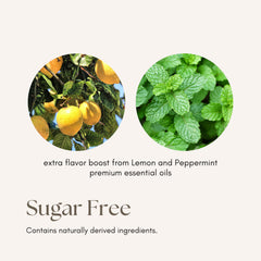 Young Living Thieves hard lozenges sugar-free formula as a low-calorie oral option