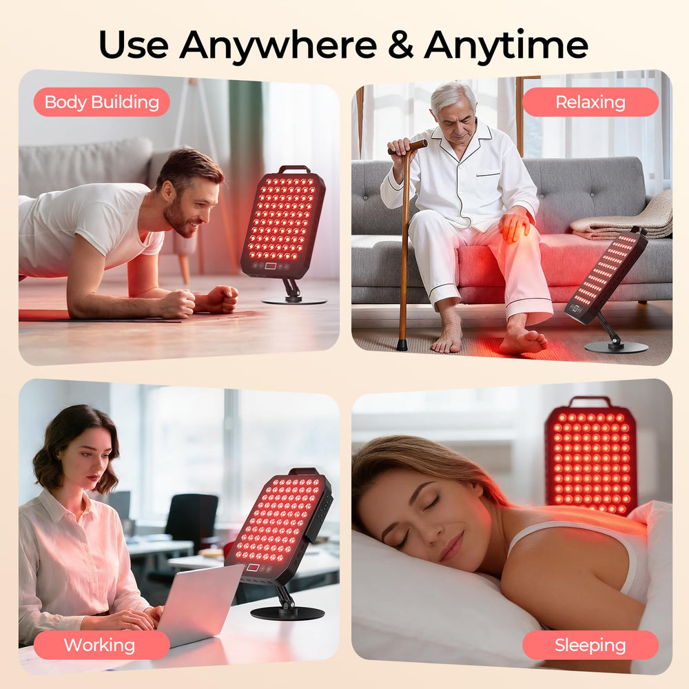 Young Master red light panel wide coverage suitable for larger treatment areas.