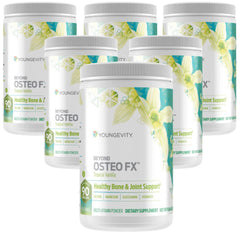 Youngevity Beyond Osteo FX Tropical Vanilla bottle promotes daily bone support