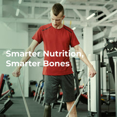 Smoothie-ready blend of Beyond Osteo-Fx liquid for a calcium boost