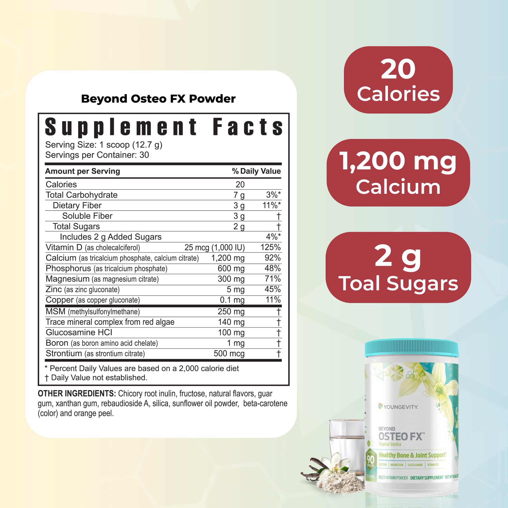 Youngevity Beyond Tangy Tangerine 2.0 bottle with citrus flavor