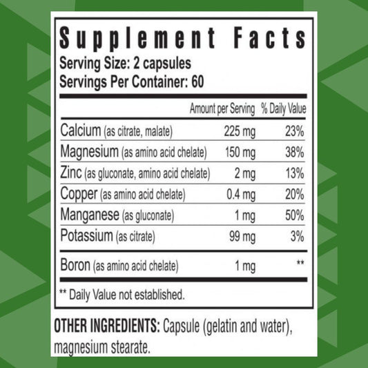 Youngevity Bio Calcium capsules in jar for convenient daily bone health.