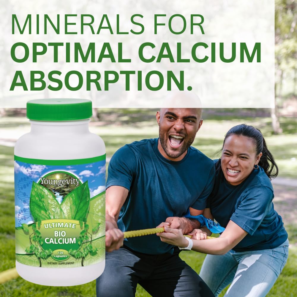 Youngevity Bio Calcium with absorption cofactors for better utilization.