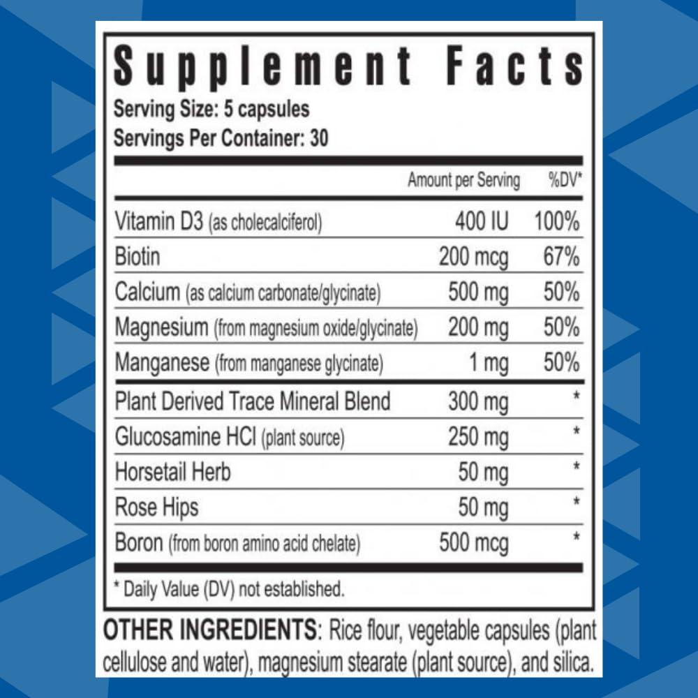 Youngevity Bone Building Formula bottle shows vegetarian capsules for plant-based bone health support.