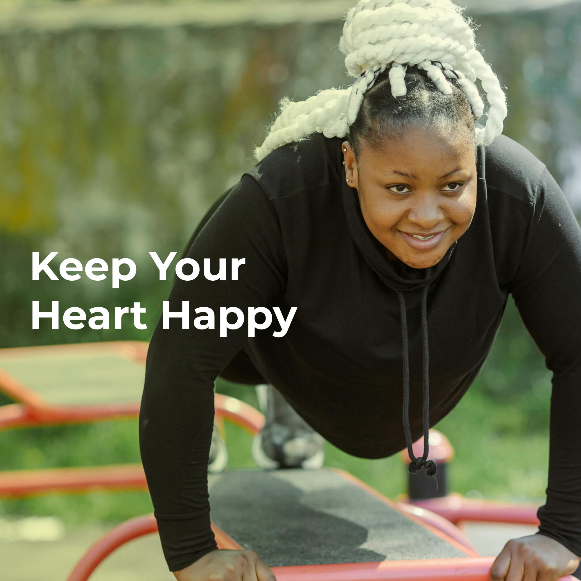 Lifestyle image suggesting a heart-healthy routine with Cardio FX