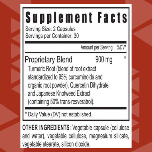 Close-up of the Youngevity Cell Shield RTQ bottle label highlighting ingredients