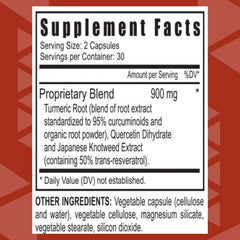 Close-up of the Youngevity Cell Shield RTQ bottle label highlighting ingredients