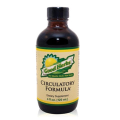 Youngevity Circulatory Formula bottle on a clean counter, supporting daily wellness.