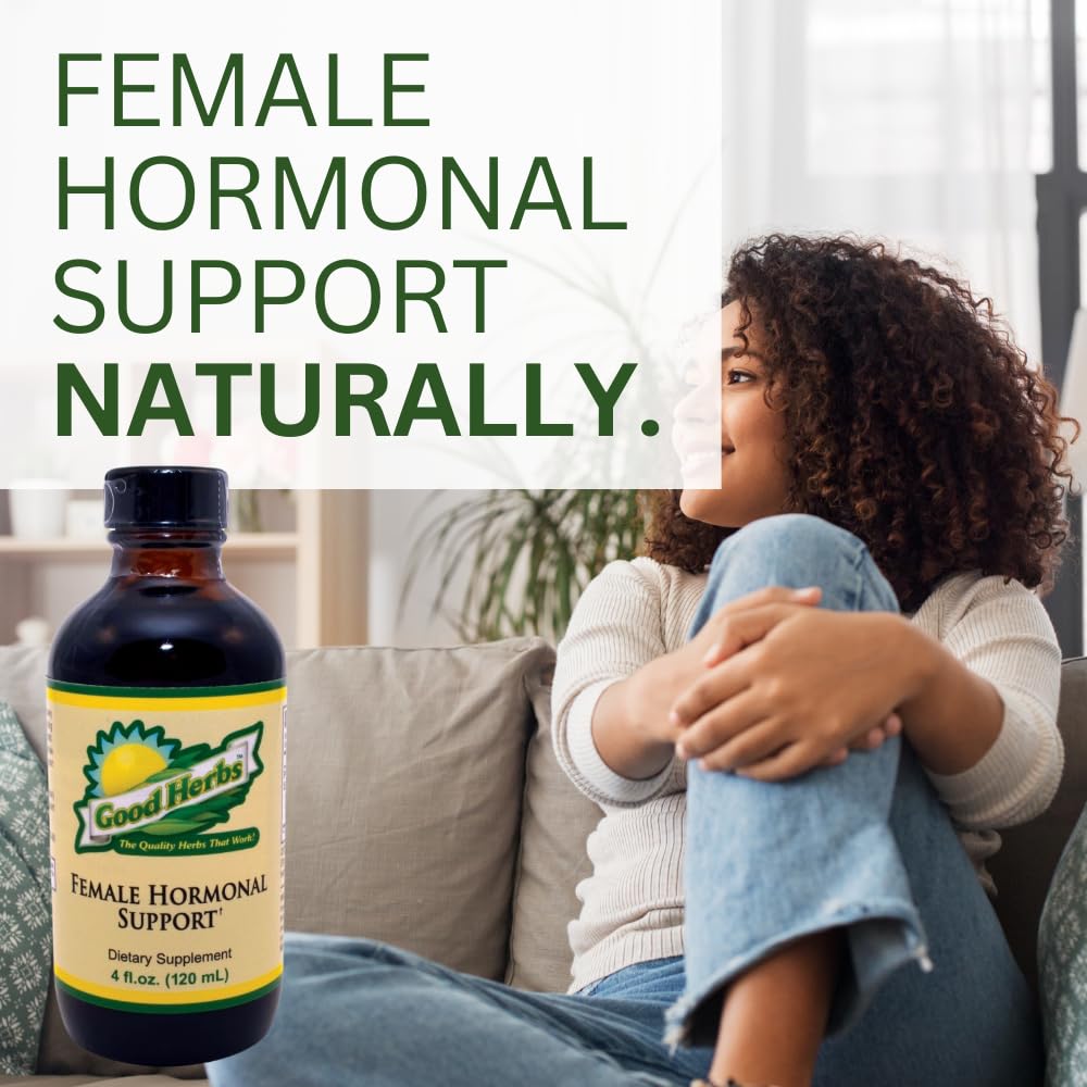Youngevity Female Hormone Support capsules in hand for easy daily use.
