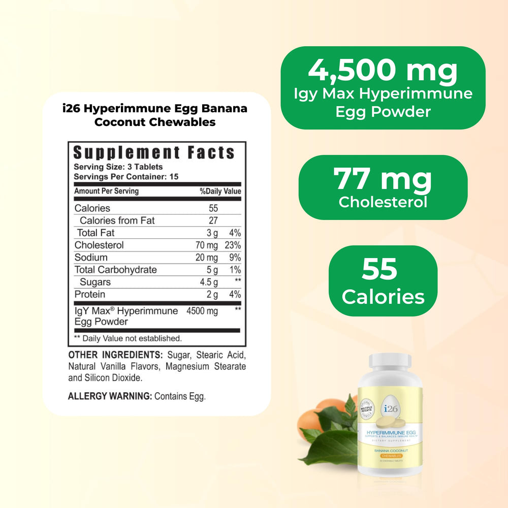 Youngevity i26 packaging shows patent-pending formula and allergen-friendly ingredients