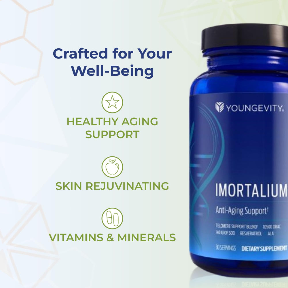 Glutathione component in Youngevity Imortalium provides cellular antioxidant support