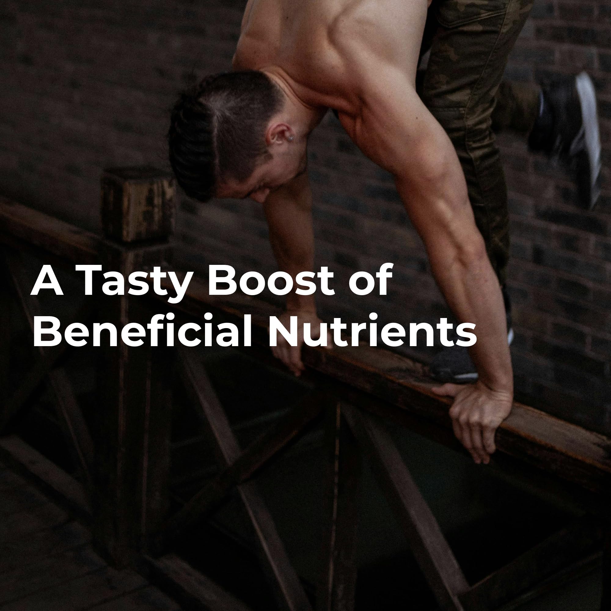 Natural fruit and plant minerals emphasize plant-derived nutrients