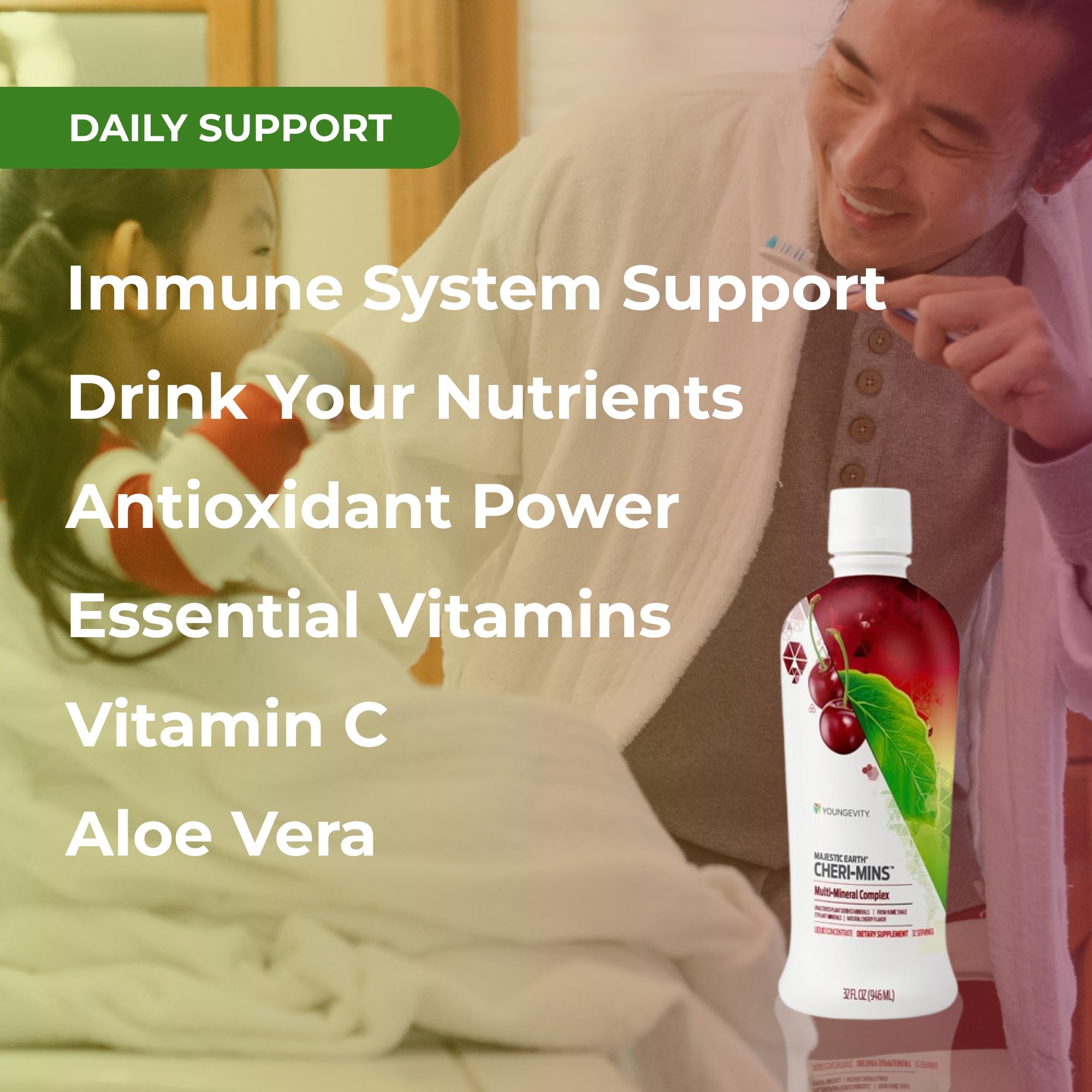 Youngevity Oxybody ingredients list with minerals and antioxidants